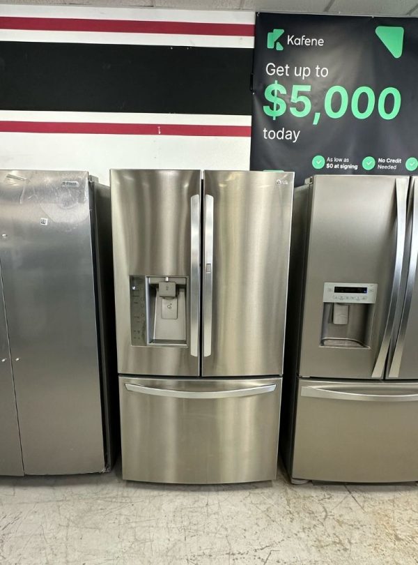 Used LG 36" French Door Refrigerator – 29 Cu.Ft – Stainless Steel – Dual Ice Maker – Smart Cooling