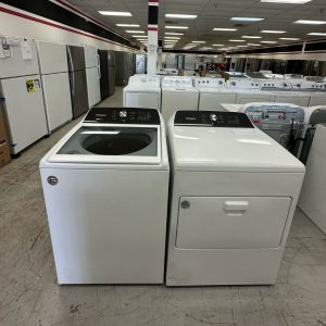 Whirlpool Top Load Washer & Dryer Set – 4.7 Cu.Ft Washer + 7 Cu.Ft Dryer – Removable Agitator