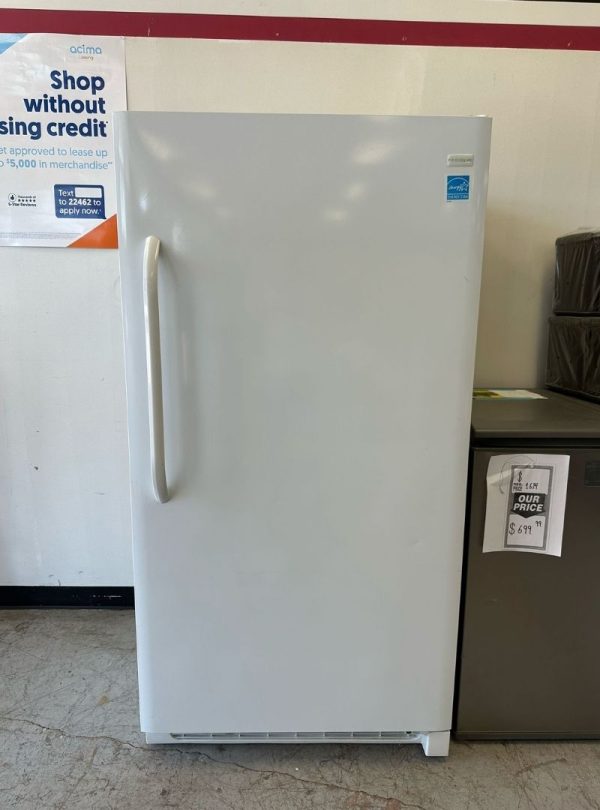 Frigidaire 20 Cu.Ft Upright Freezer – Frost Free – Garage Ready – White