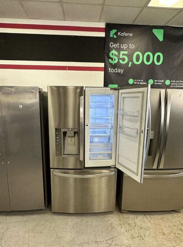 Used LG 36" French Door Refrigerator – 29 Cu.Ft – Stainless Steel – Dual Ice Maker – Smart Cooling - Image 2
