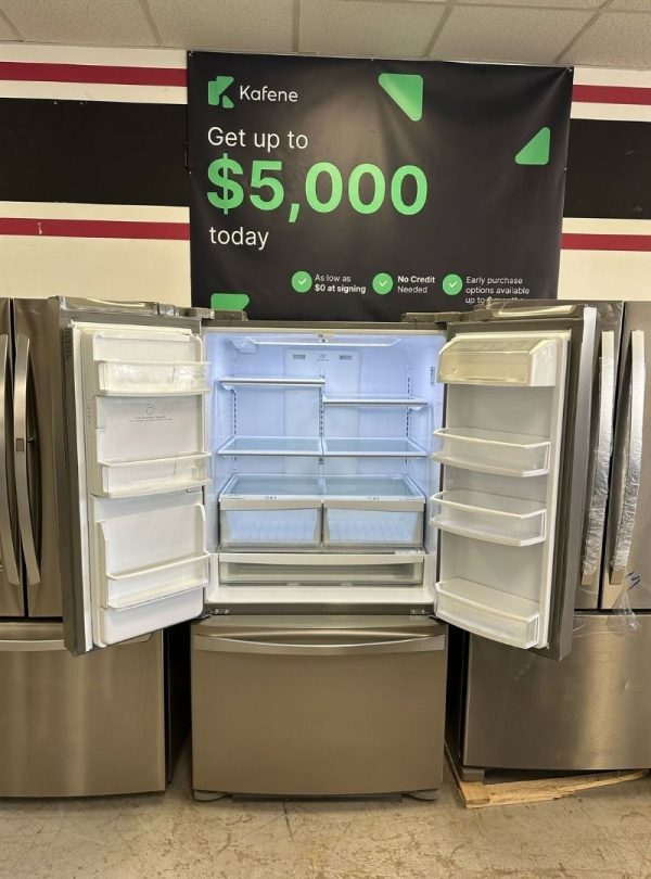 Used Kenmore Elite 36" French Door Refrigerator – Stainless Steel – Water & Ice Dispenser - Image 2