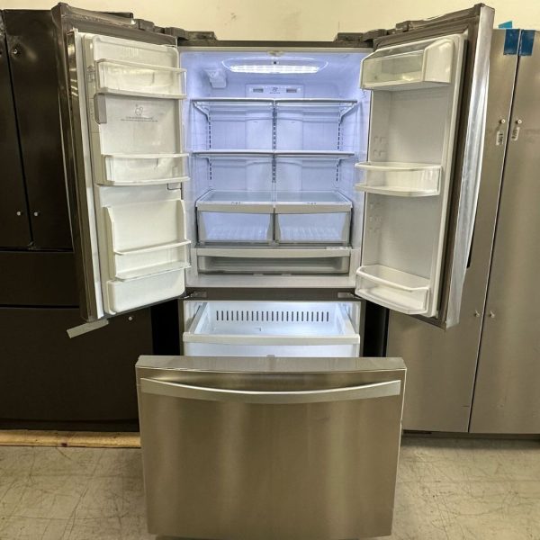 33" Kenmore Elite French Door Refrigerator – 22 Cu.Ft – Stainless Steel – Water & Ice Dispenser - Image 2