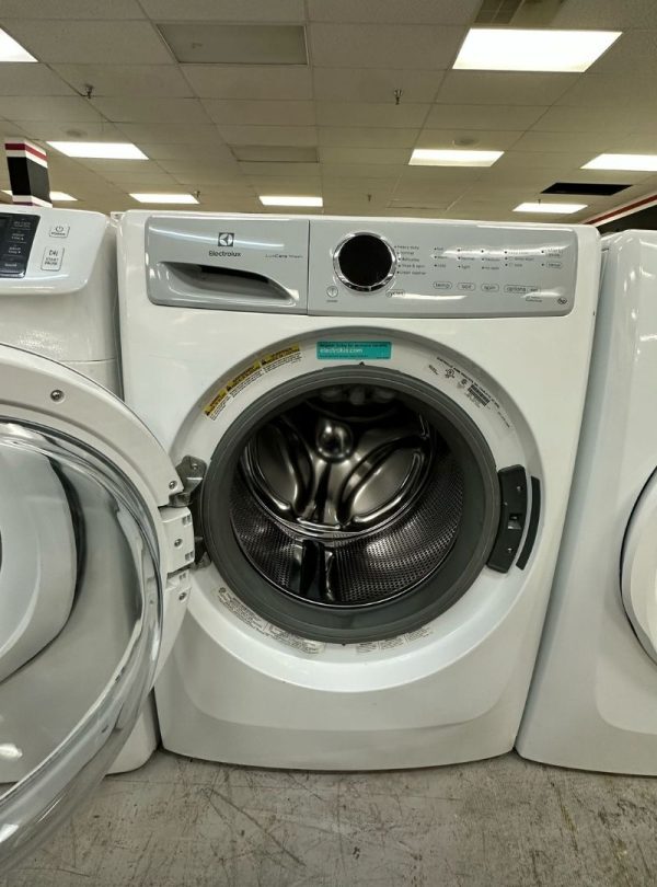 Electrolux Front Load Washer & Dryer Set – 4.4 Cu.Ft Washer & 8 Cu.Ft Dryer – Stackable – White - Image 2