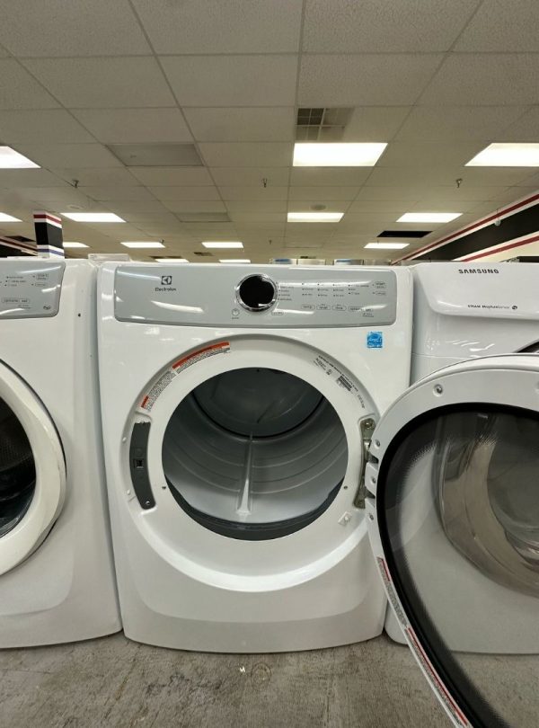Electrolux Front Load Washer & Dryer Set – 4.4 Cu.Ft Washer & 8 Cu.Ft Dryer – Stackable – White - Image 3