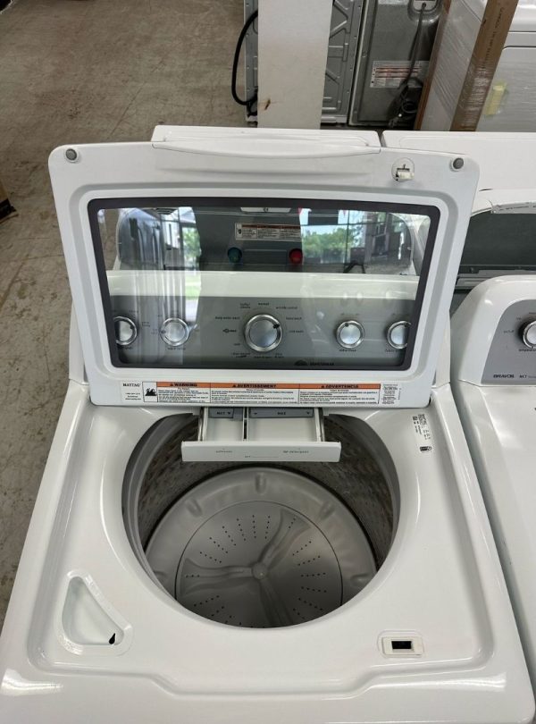Used Maytag Top Load Washer & Dryer Set – 4.3 Cu.Ft Washer / 7.0 Cu.Ft Dryer – Heavy Duty Performance - Image 4
