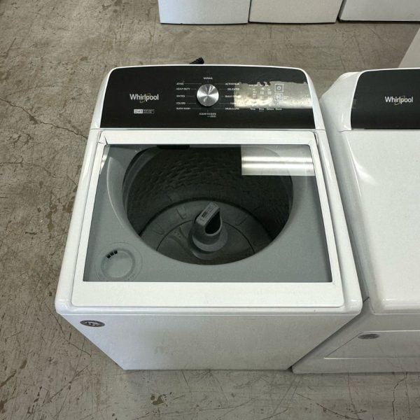 Whirlpool Top Load Washer & Dryer Set – 4.7 Cu.Ft Washer + 7 Cu.Ft Dryer – Removable Agitator - Image 5