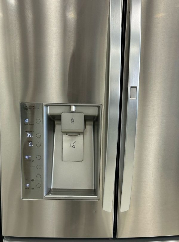 Used LG 36" French Door Refrigerator – 29 Cu.Ft – Stainless Steel – Dual Ice Maker – Smart Cooling - Image 5
