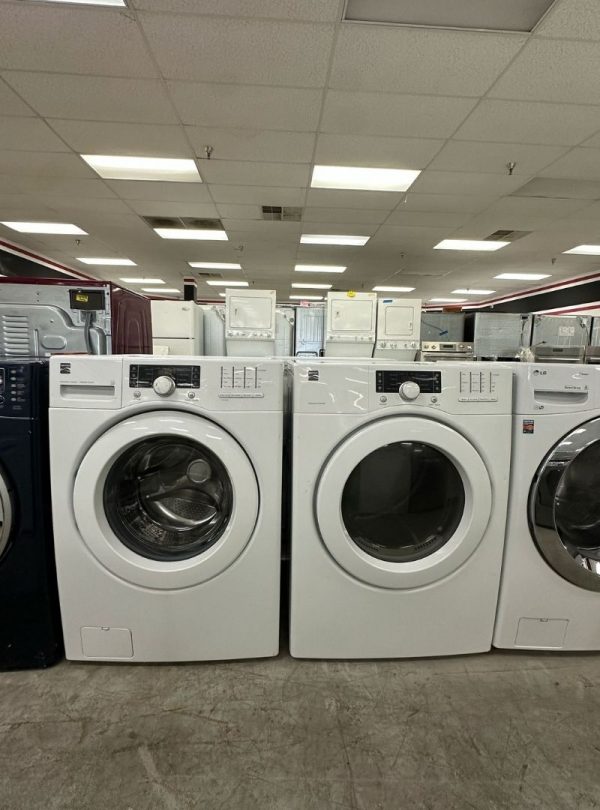 Used Kenmore Front Load Washer & Dryer Set – 4.5 & 7.2 Cu.Ft Capacity