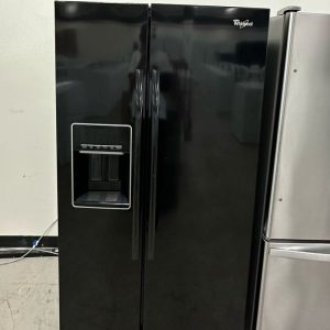 Whirlpool 36" Counter-Depth Side-by-Side Refrigerator – 24.5 Cu.Ft – Stainless Steel