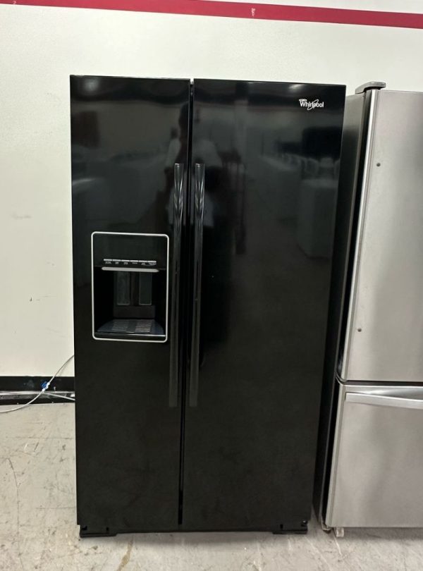 Whirlpool 36" Counter-Depth Side-by-Side Refrigerator – 24.5 Cu.Ft – Stainless Steel