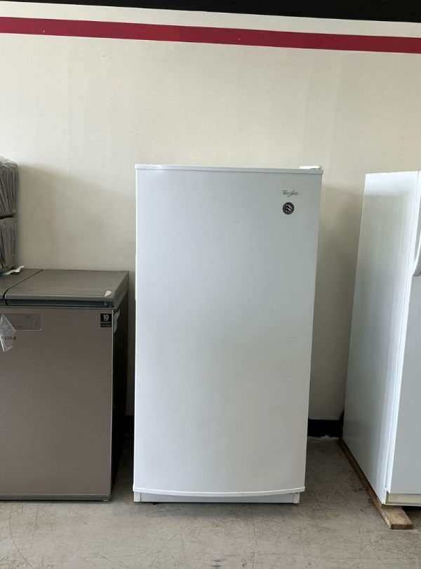 Used Whirlpool 16 Cu.Ft Upright Freezer with LED Lighting