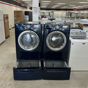 LG Front Load Washer & Dryer Set – 4.2 Cu.Ft Washer & 7.3 Cu.Ft Dryer