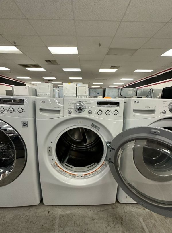 LG Front Load Washer & Dryer Set – 4.0 Cu.Ft / 7.3 Cu.Ft – Used - Image 2
