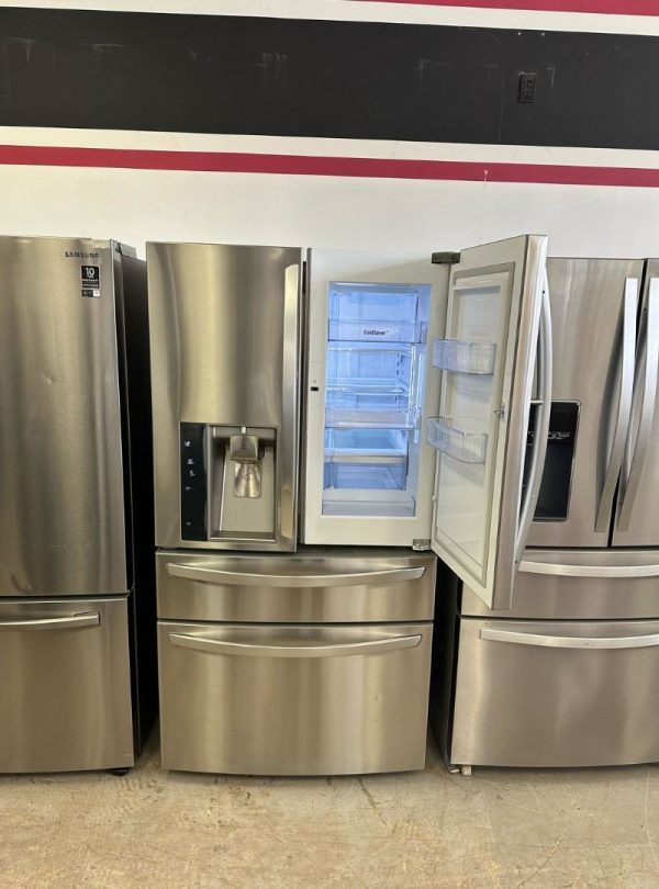 LG 36" Stainless Steel French Door Refrigerator – 4 Doors – 30 Cu.Ft Capacity - Image 2