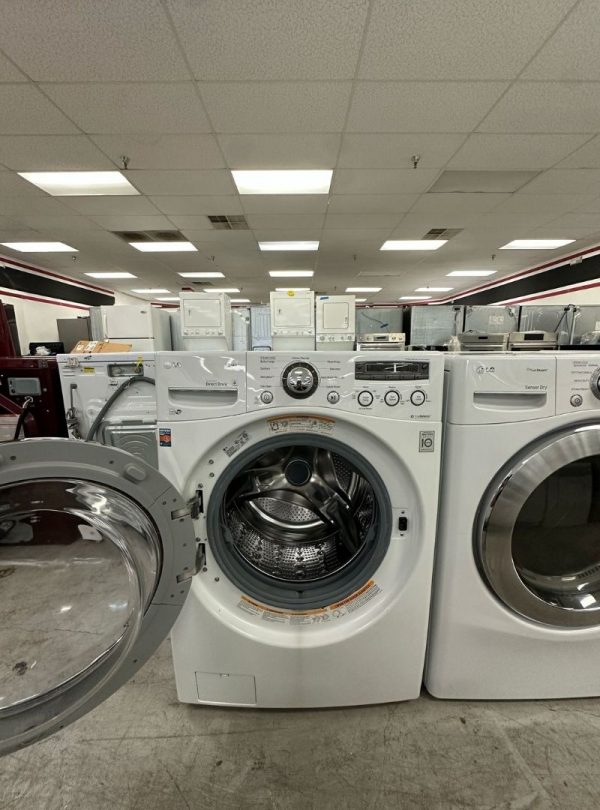 LG Front Load Washer & Dryer Set – 4.0 Cu.Ft / 7.3 Cu.Ft – Used - Image 3