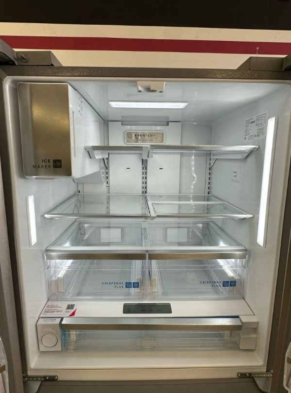 Frigidaire Gallery French Door Refrigerator – Dual Ice Maker – Fingerprint Resistant – Lightly Used - Image 3