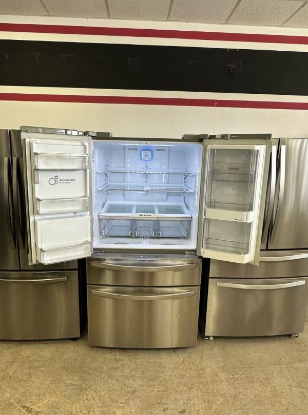 LG 36" Stainless Steel French Door Refrigerator – 4 Doors – 30 Cu.Ft Capacity - Image 3