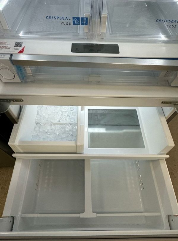 Frigidaire Gallery French Door Refrigerator – Dual Ice Maker – Fingerprint Resistant – Lightly Used - Image 4