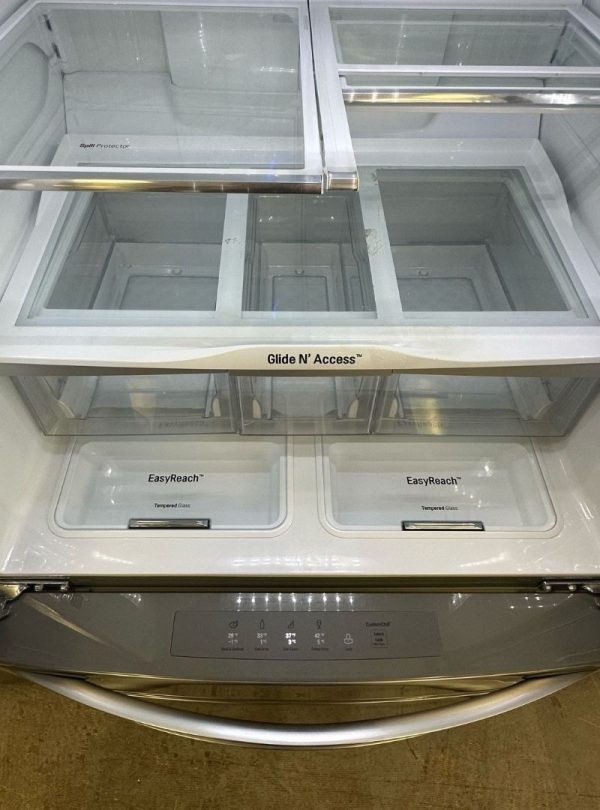 LG 36" Stainless Steel French Door Refrigerator – 4 Doors – 30 Cu.Ft Capacity - Image 4